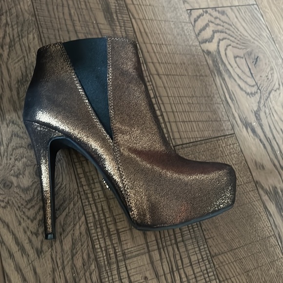 Used Banana Republic boots R R GEORGINE BRONZE - Picture 4 of 8